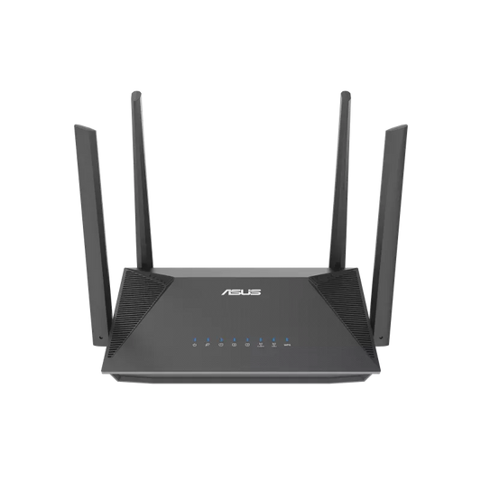 ASUS ROUTER/AX1800/1201Mbps+574Mbps/2.4GHz 2x2/5GHz 2x2/1xWAN/3xLAN/AiMesh/VPN/