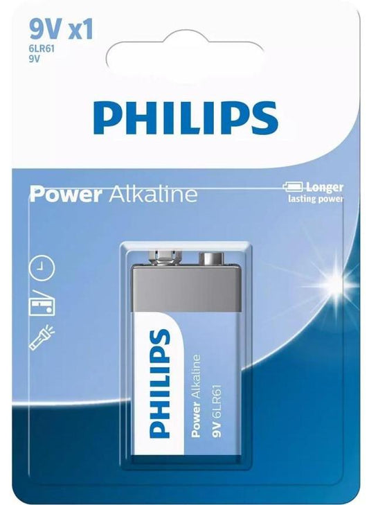 Philips 9V Power Alkaline Battery