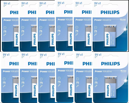 9V Power Alkaline 12 Pack