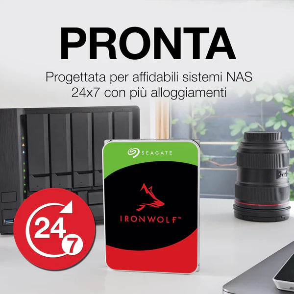 SEAGATE HDD IronWolf NAS (3.5''/6TB/SATA 6Gb/s/rpm 5400) – Seagate IronWolf 6TB NAS HDD ST6000VN006