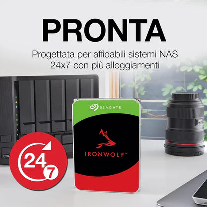 SEAGATE HDD IronWolf NAS (3.5''/6TB/SATA 6Gb/s/rpm 5400) – Seagate IronWolf 6TB NAS HDD ST6000VN006