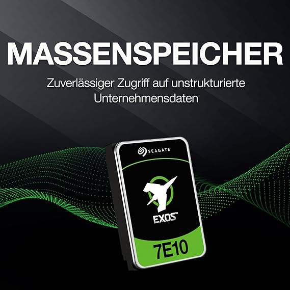 Seagate Exos 7E10 ST2000NM000B 2TB  512E/4kn SATA Fast Format SATA 3.5'' Drive; 6GB/s Interface; RPM7200; 256MB cache; 5 Year li