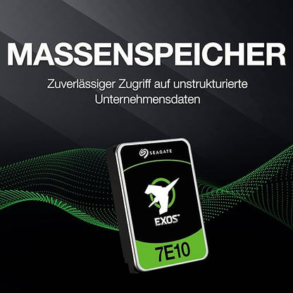 Seagate Exos 7E10 ST2000NM000B 2TB  512E/4kn SATA Fast Format SATA 3.5'' Drive; 6GB/s Interface; RPM7200; 256MB cache; 5 Year li