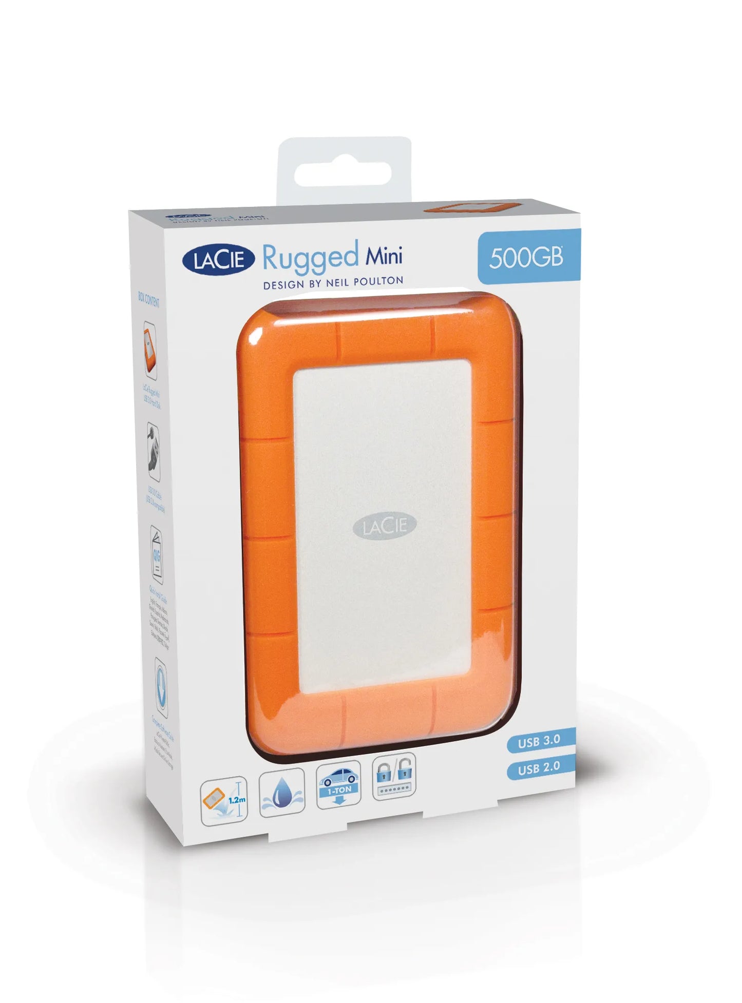 LACIE SSD EXTERNAL RUGGED (SED BASE, 2.5