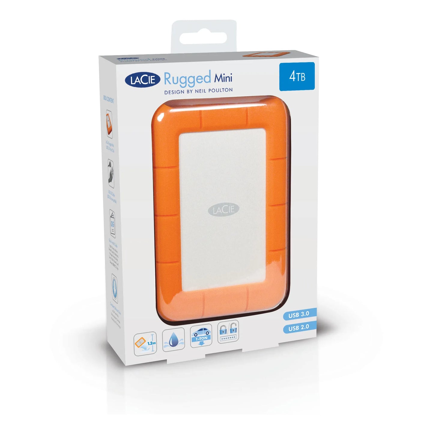 LACIE SSD EXTERNAL RUGGED (SED BASE, 2.5
