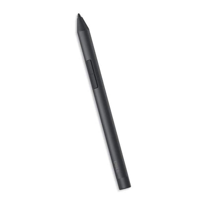 The pen shown with its included accessories: spare nibs, removal tool, and AAAA battery.


