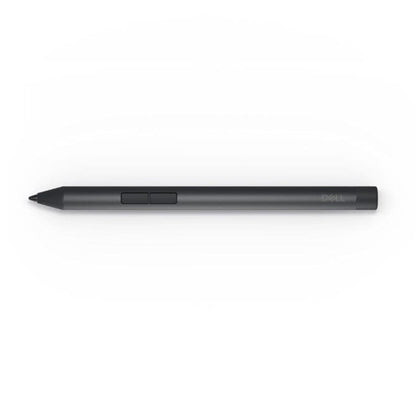 The stylus in use on a Dell Latitude 2-in-1 laptop screen.

