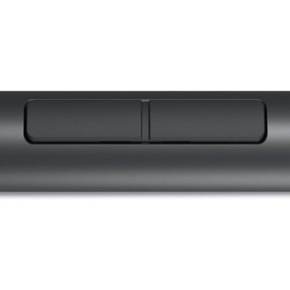 The pen displayed with the Dell Peripheral Manager software interface on a screen.

