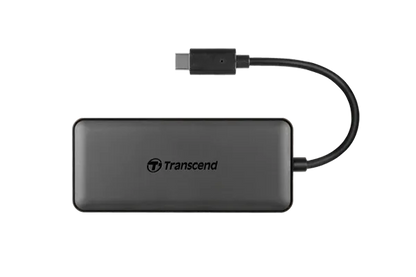 TRANSCEND TS-HUB5C USB Type C Hub 2 x USB 3.1 Gen 2 Type A; 1 x USB Type C port; 1 x USB Type C PD port and SD & MicroSD Reader