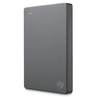 Seagate Basic 5TB Portable External Hard Drive, USB 3.0, Gray – Compact, Plug by Seagate for backup storage