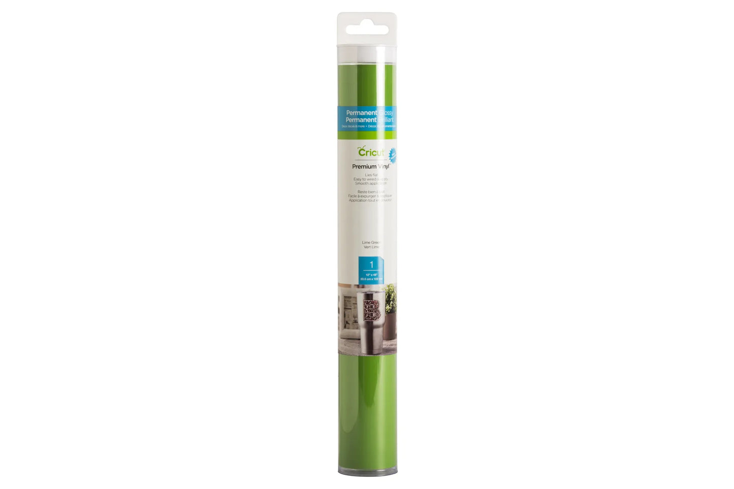2005199 - Cricut Premium Vinyl Permanent 30x120cm (Lime Green)