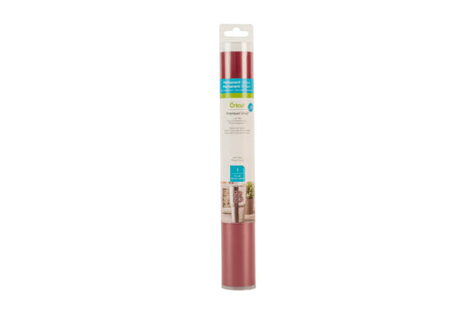 2005186 - Cricut Premium Vinyl Permanent 30x120cm (Dark Red)