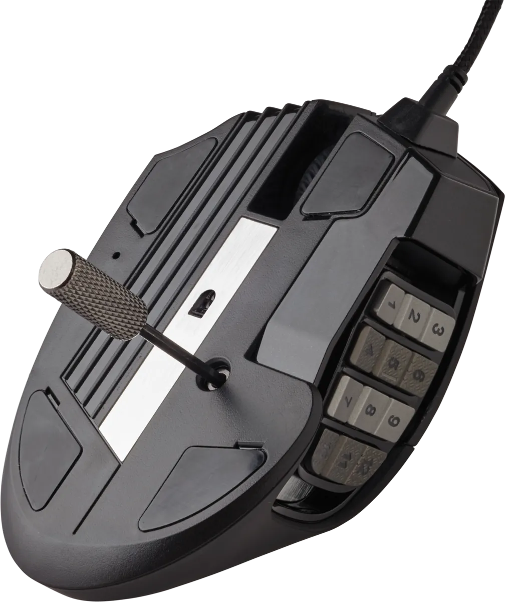 Corsair SCIMITAR ELITE RGB Optical MOBA/MMO Gaming Mouse; 18;000 DP; Black