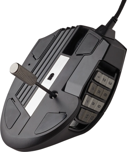 Corsair SCIMITAR ELITE RGB Optical MOBA/MMO Gaming Mouse; 18;000 DP; Black