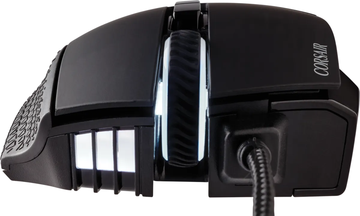 Corsair SCIMITAR ELITE RGB Optical MOBA/MMO Gaming Mouse; 18;000 DP; Black