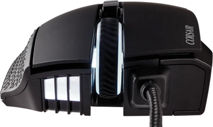 Corsair SCIMITAR ELITE RGB Optical MOBA/MMO Gaming Mouse; 18;000 DP; Black