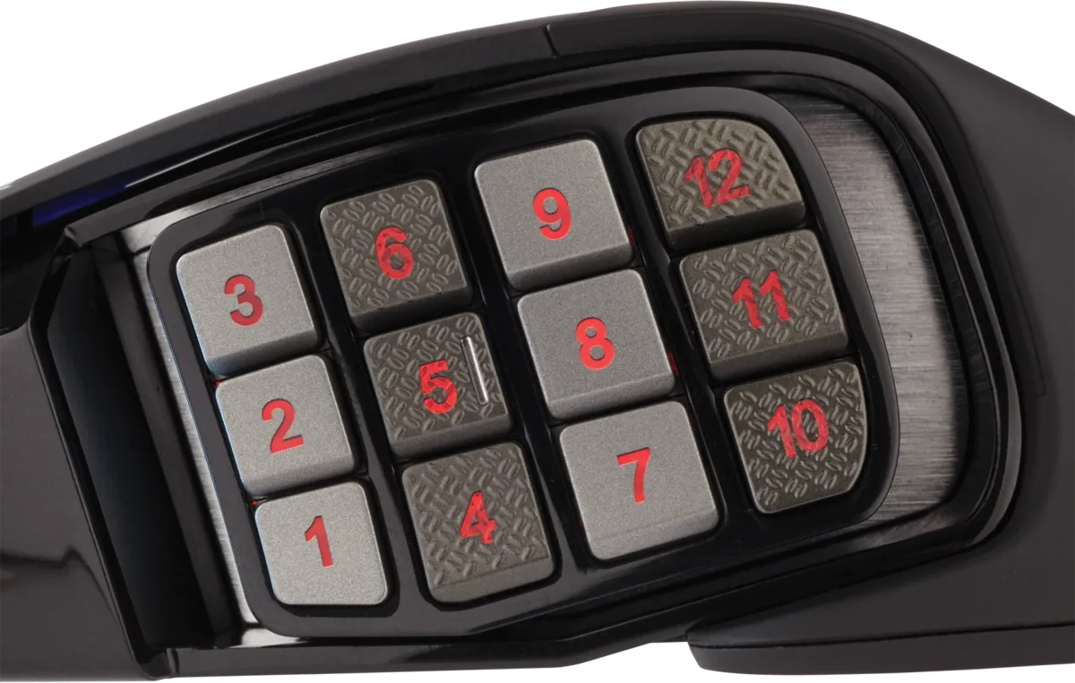 Corsair SCIMITAR ELITE RGB Optical MOBA/MMO Gaming Mouse; 18;000 DP; Black