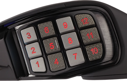 Corsair SCIMITAR ELITE RGB Optical MOBA/MMO Gaming Mouse; 18;000 DP; Black