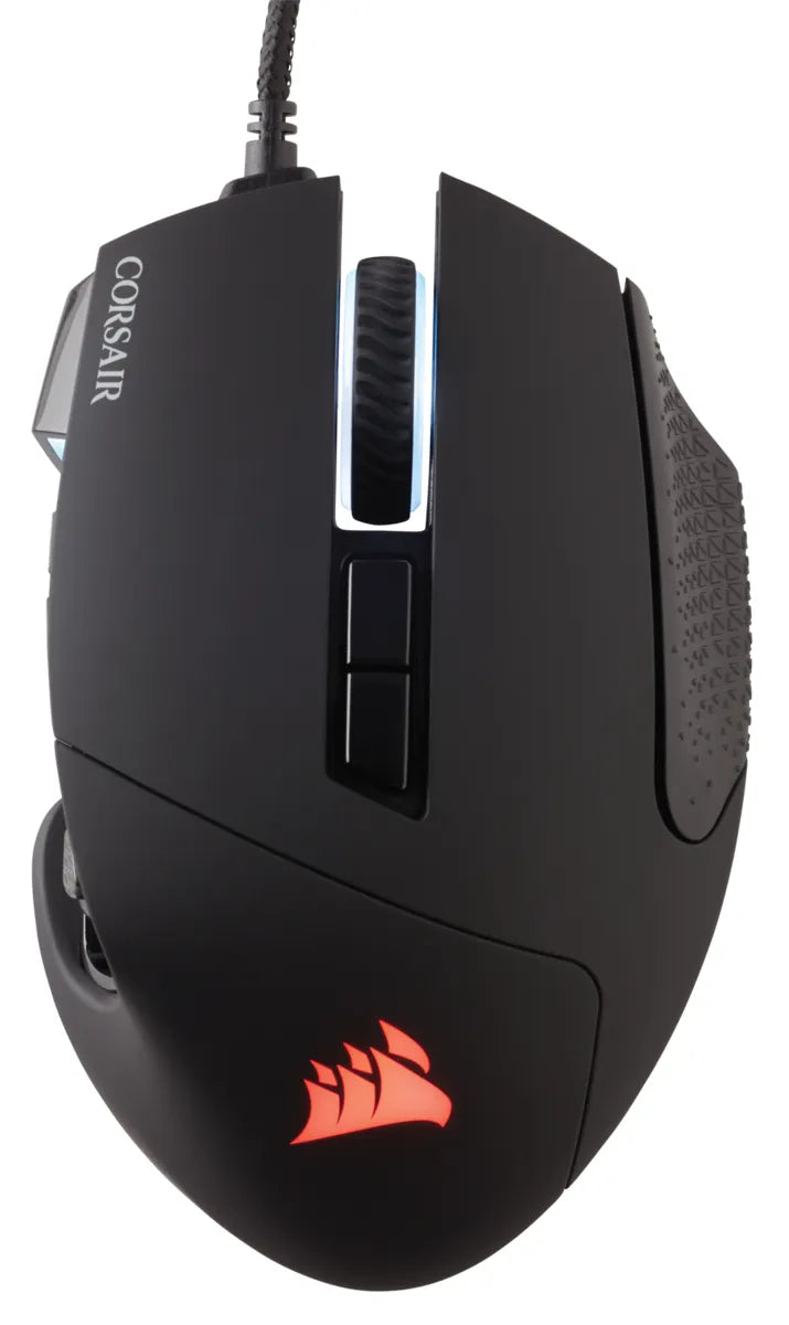 Corsair SCIMITAR ELITE RGB Optical MOBA/MMO Gaming Mouse; 18;000 DP; Black