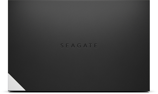 Seagate One Touch Hub 6TB Desktop External Hard Drive with USB-C STLC6000400, black