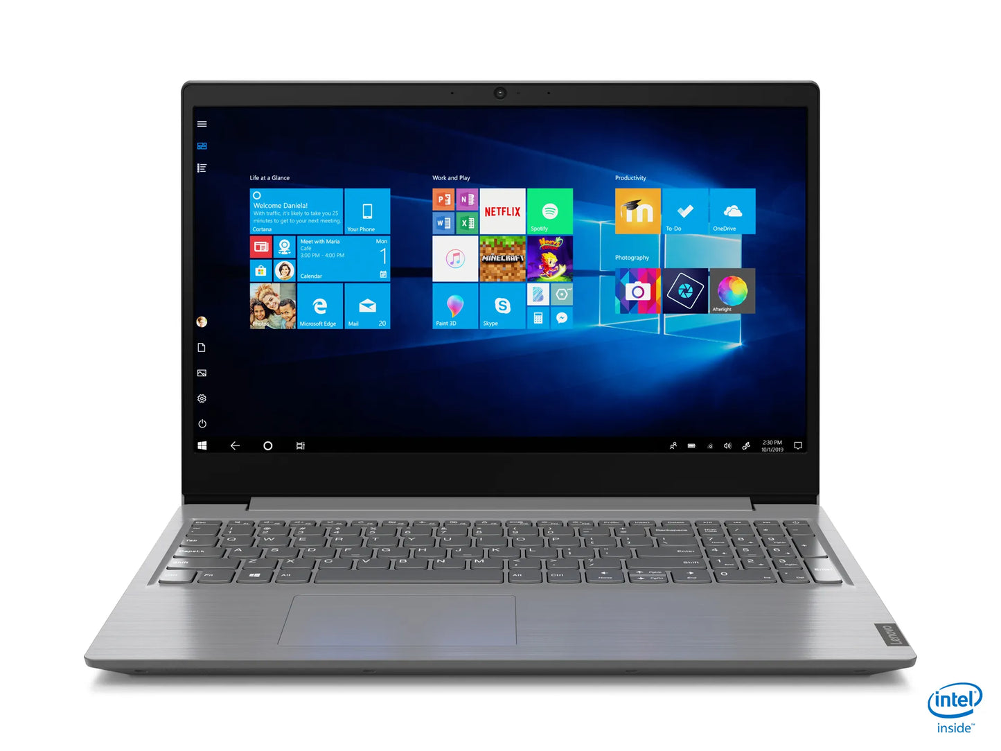 Lenovo V15-IGL 15.6'': Celeron N4020/4GB Base DDR4/500GB HDD/Win 10 Home/1YR CRI