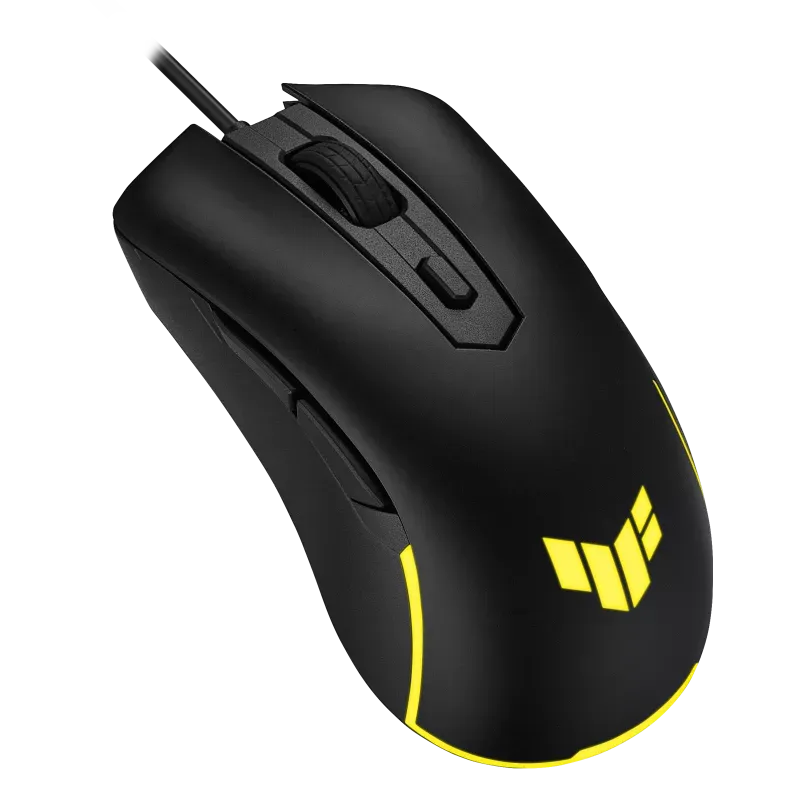 ASUS Gaming mouse/Wired/USB 2.0/Aura Sync/Win10/IP56/11/123x68x40mm/59g w/o cable/BLK/6 buttons/Switch: 60million