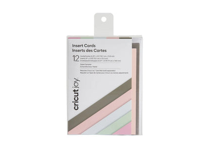 2007257 - Cricut Joy Insert Cards 12-Pack (Pastel) 10.8x14cm
