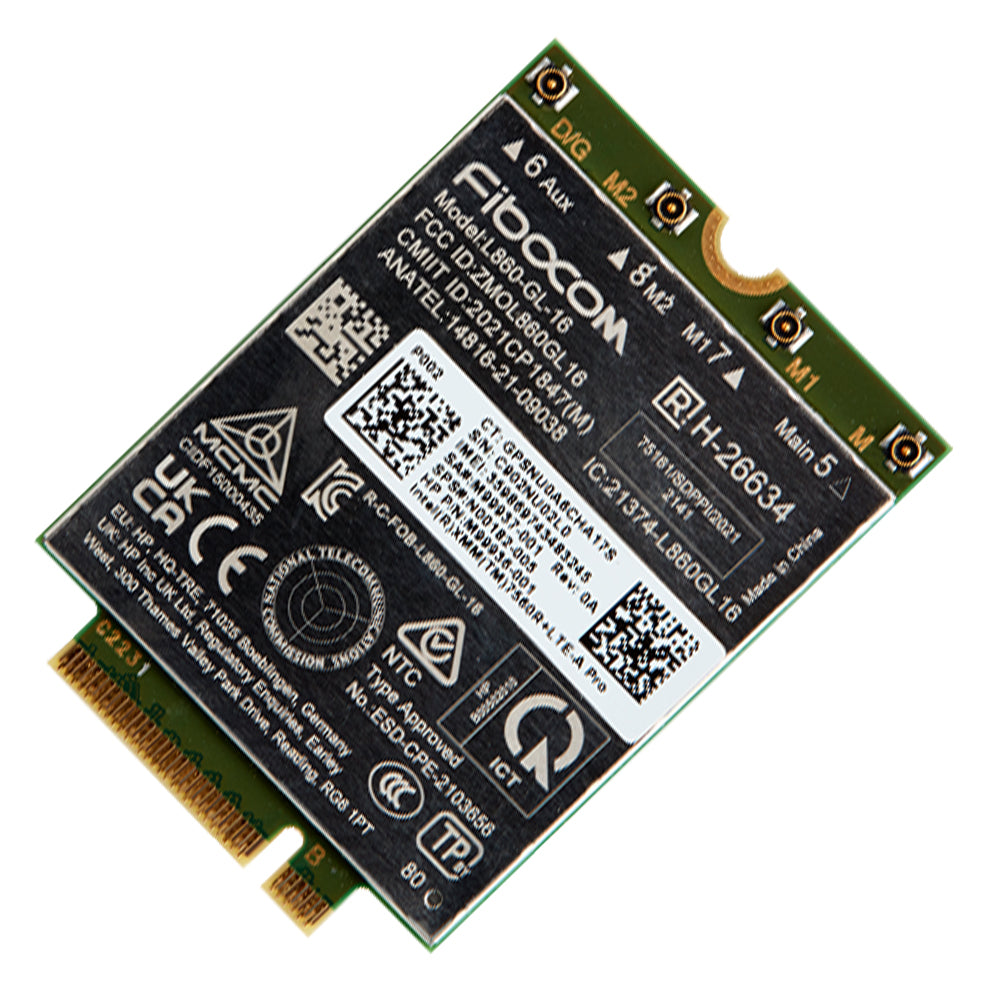 HP XMM 7560 R+ LTE-Advanced Pro WWAN Module 4G LTE Mobile Broadband 7P993AA
