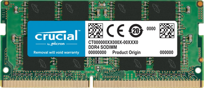 Crucial 16GB 3200MHz DDR4 SODIMM Notebook Memory