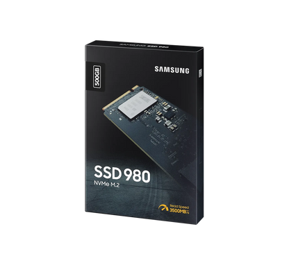 SAMSUNG 980 500GB M.2 NVME SSD