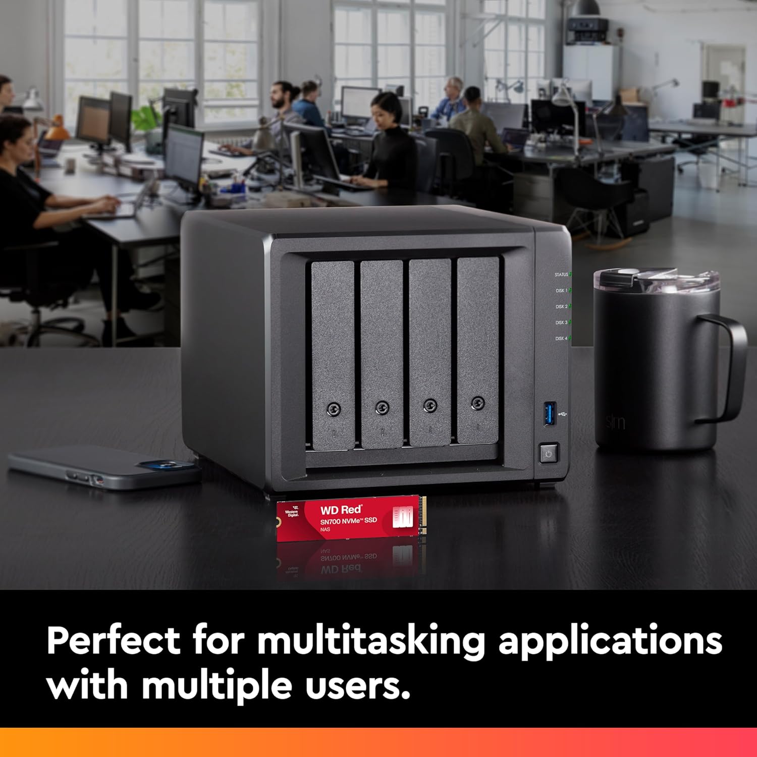 WD Red SN700 NVMe SSD 250GB – M.2 2280 PCIe Gen3 x4, 3D NAND, High-Endurance NAS Storage Drive — WD Store