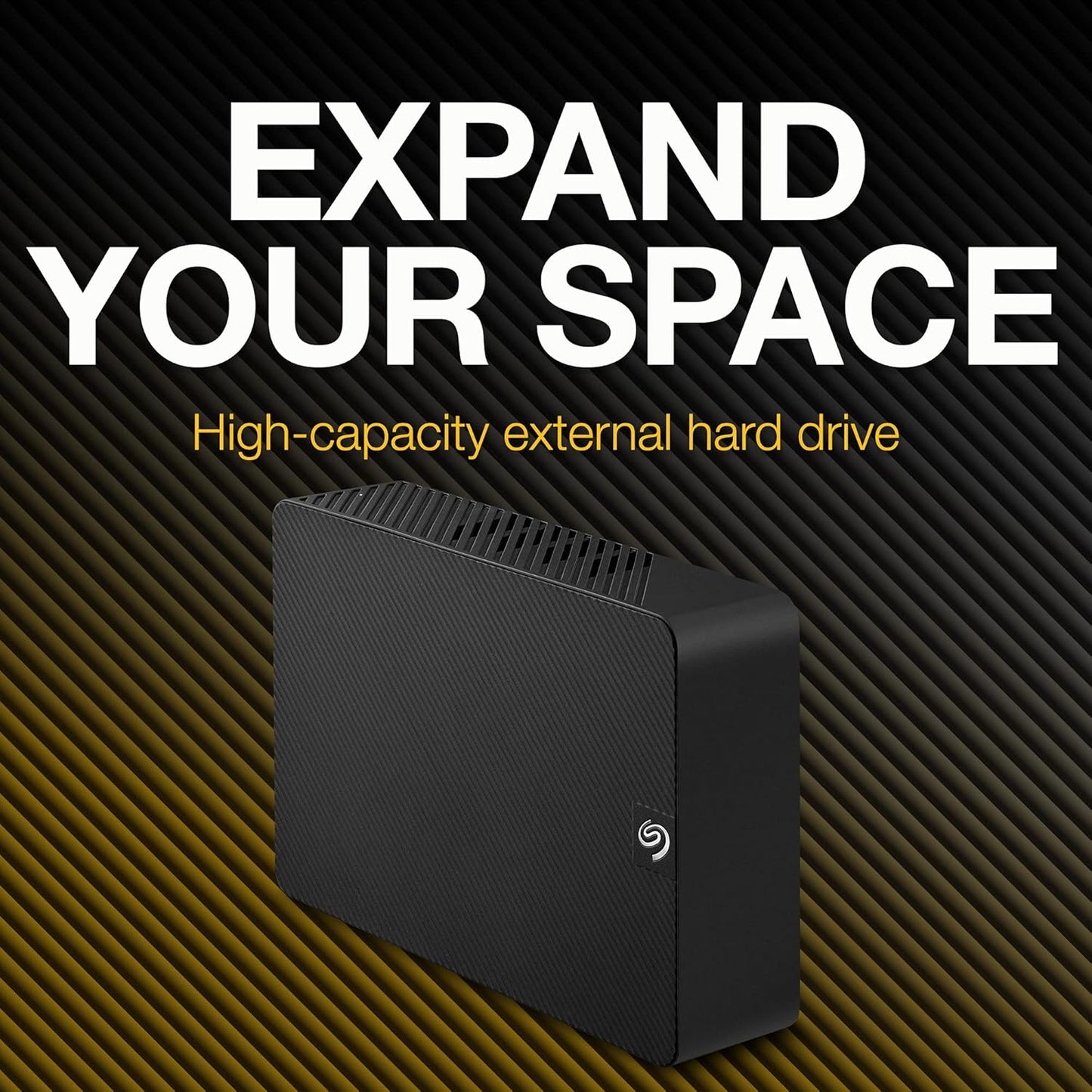 Seagate Expansion Desktop 20TB – 3.5" USB 3.0 External Hard Drive   Data Rescue (STKP20000400) black Seagate drive