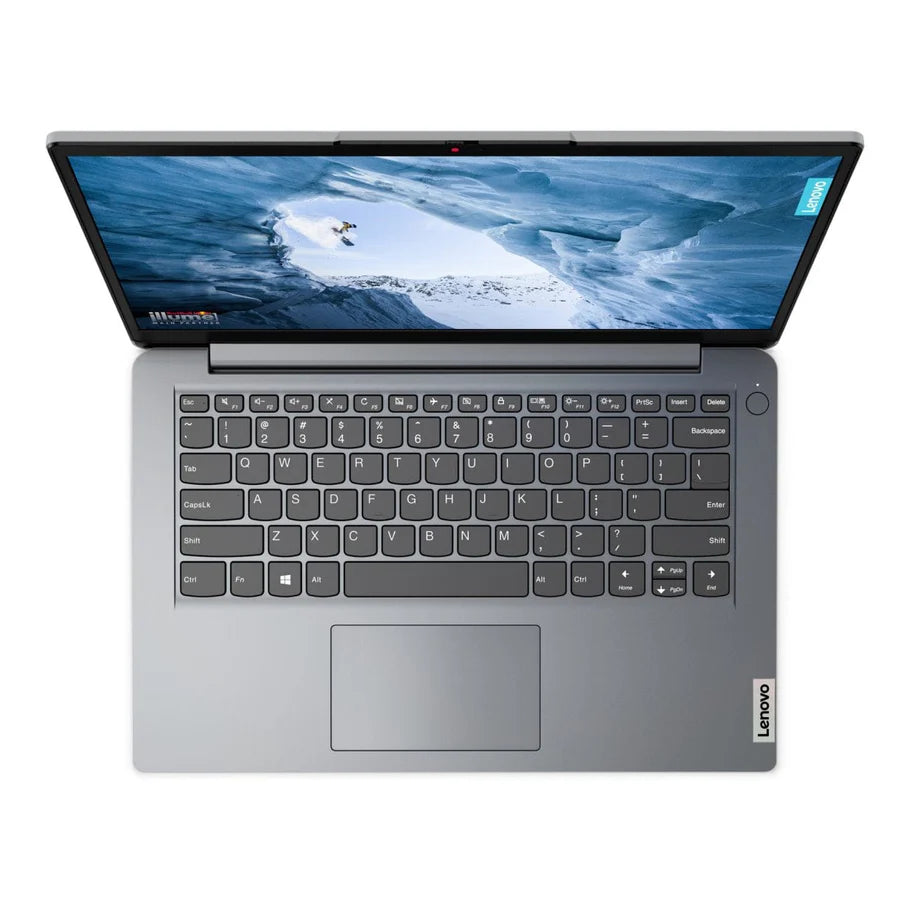 Slim Lenovo IdeaPad 1 laptop top view