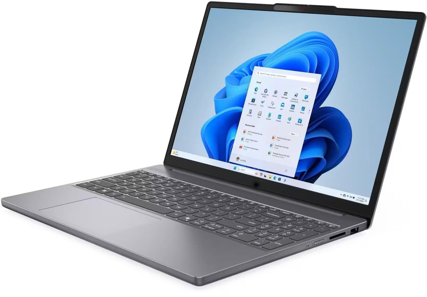 Lenovo IdeaPad 15.6" FHD Laptop – Athlon 7120U, 8GB LPDDR5, 512GB SSD, Win 11