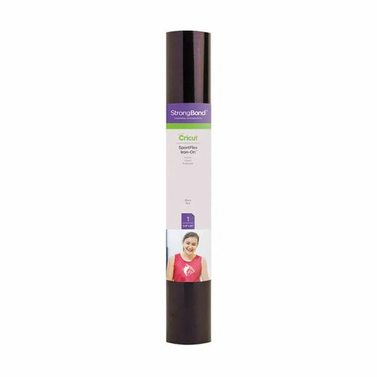 2007660 - Cricut SportFlex Iron-On 30x60cm (Black)