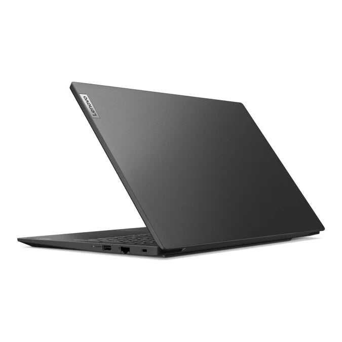 Top-down view focusing on the 15.6-inch anti-glare display with its narrow bezels.

