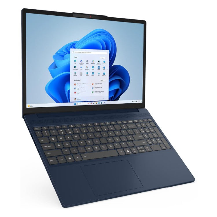 Lenovo IdeaPad Slim 3 15IRH10 laptop open front view with 15.3-inch display