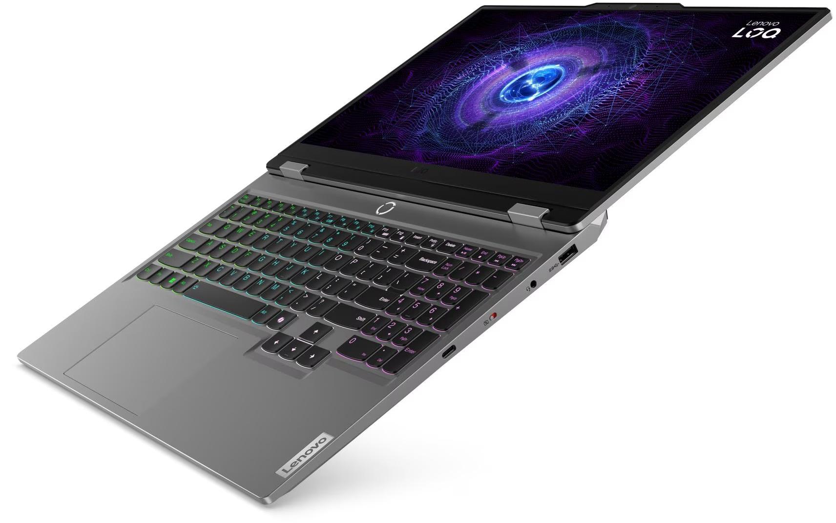 PRE-Loved Lenovo 15.6" Gaming/Workstation Laptop | Core i7-13650HX, 16GB RAM, 512GB SSD, Windows 11 Home in sleek design.