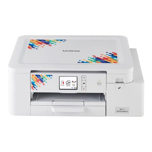 Brother SP-1 sublimation printer front view.

