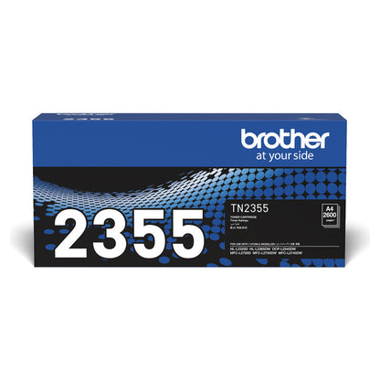Brother TN-2355 Black High-Yield Toner Cartridge – Approx. 2,600 Pages – product view