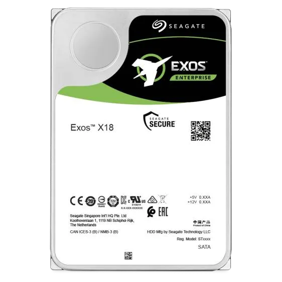 HDD SERVER EXOS X18 HDD 512E/4KN