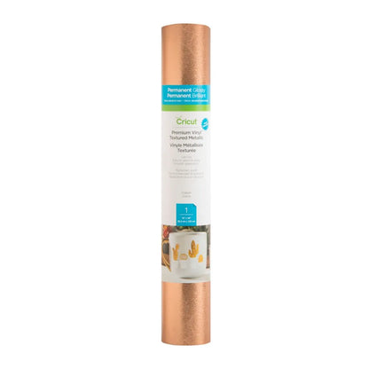 2005231 - Cricut Premium Vinyl Permanent 30.5x122cm (Textured Metallic Copper)