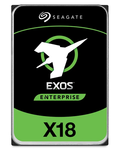Seagate Exos X18 14TB HDD; 3.5''; 6GB/s SATA 512e/4Kn; RPM 7200