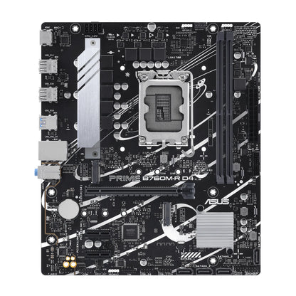 ASUS Motherboard/LGA1700/12/13/14th Gen/DDR4/2xDIMM/MAX64GB/ 2xM.2/4xSATA/ 1xPCIe4x16/ 2xPCIe4x1/1xHDMI/PS2/6xUSB