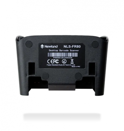 Newland FR80 Salmon 2D CMOS Mega Pixel Large window vertical desktop scanner with ''L'' mounting bracket; 3 mtr USB cable and mu