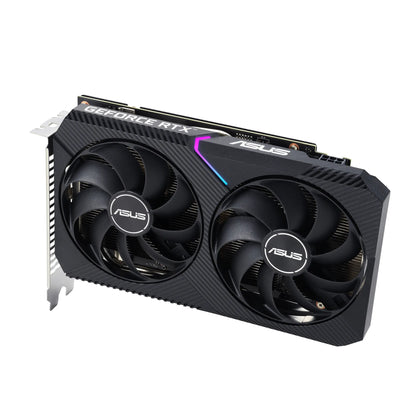 ASUS Graphics Card/NVIDIA/PCIe4/8GB GDDR6/OC mode:1852 MHz/Default mode:1822 MHz/1xDVI/1xHDMI/1xDP/450W.