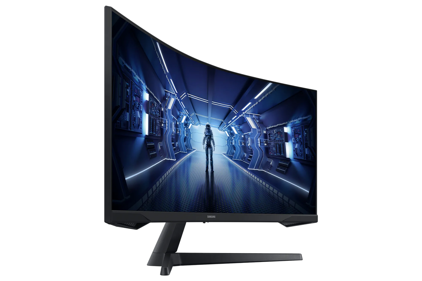 Samsung LC34G55TWW 34'' Odyssey G5 Ultra WQHD Curved Monitor; 21:9; 1000R; 3440X1440 Resolution; Max 165Hz; 2500:1 Static; 1ms (