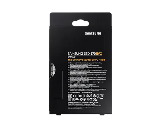SAMSUNG 870 EVO 250 GB 2.5'' SATA SSD