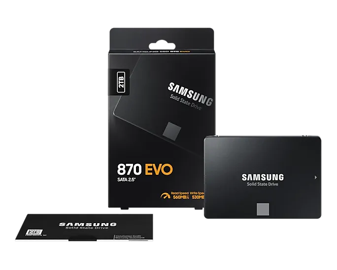 SAMSUNG 870 EVO 2 TB 2.5'' SATA SSD