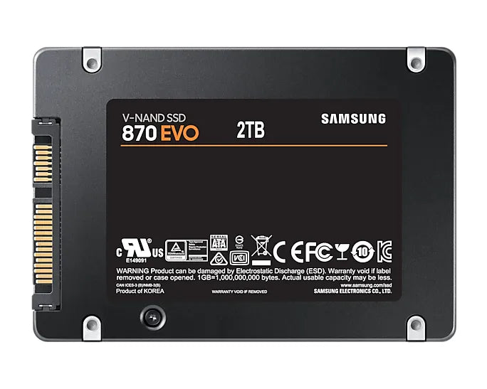 SAMSUNG 870 EVO 2 TB 2.5'' SATA SSD